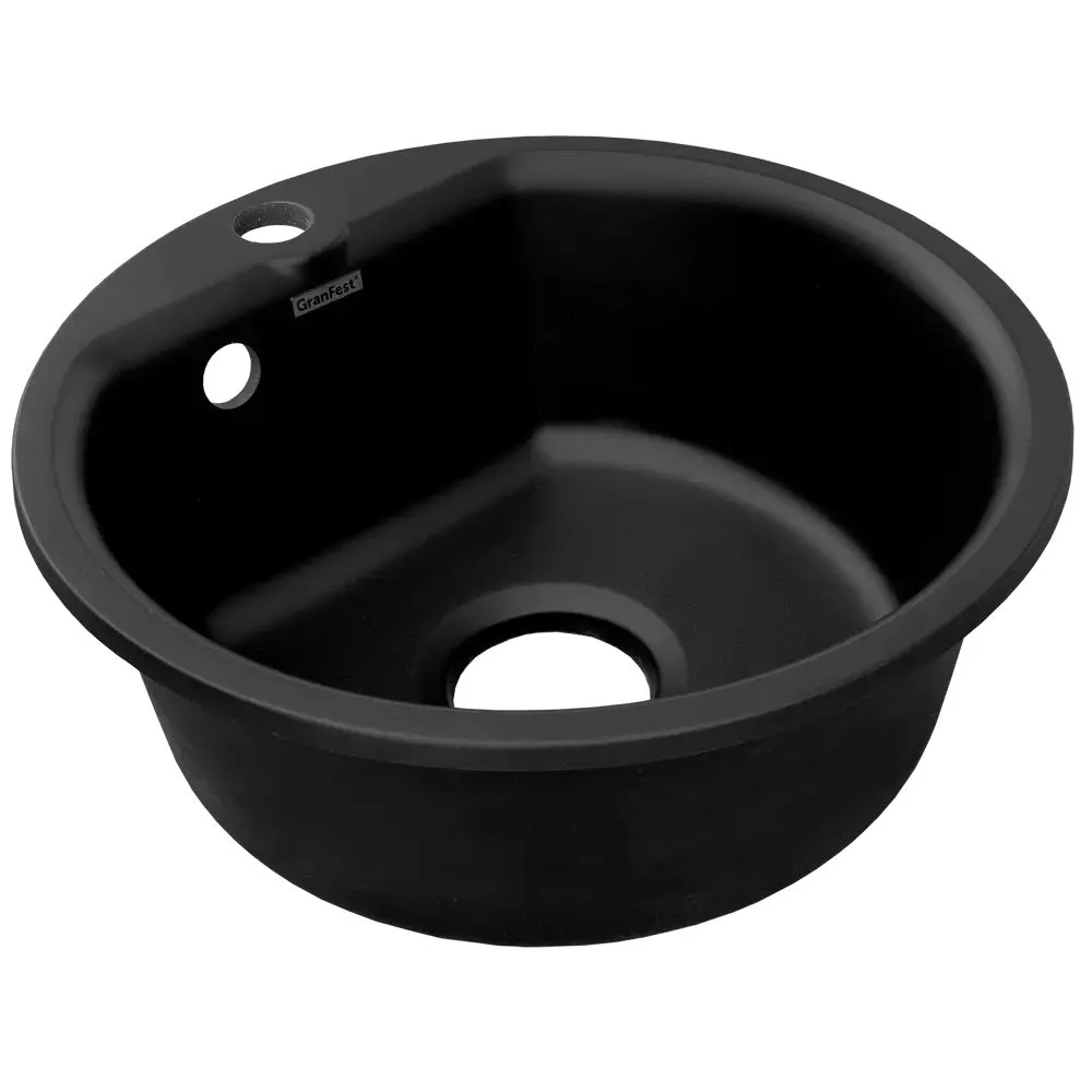 Мойка комп. GRANFEST SMART GF-SM 435 D=432 (чёрный)