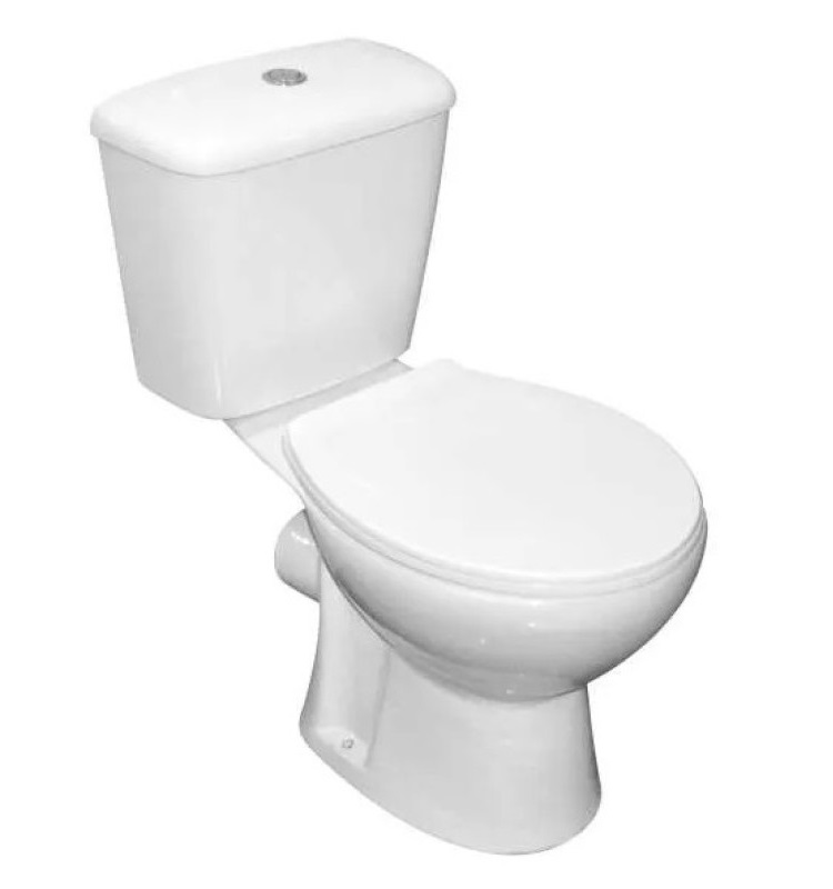 Унитаз-компакт "Selena" нижний подвод косой/вып 2 реж.  микролифт PP 45