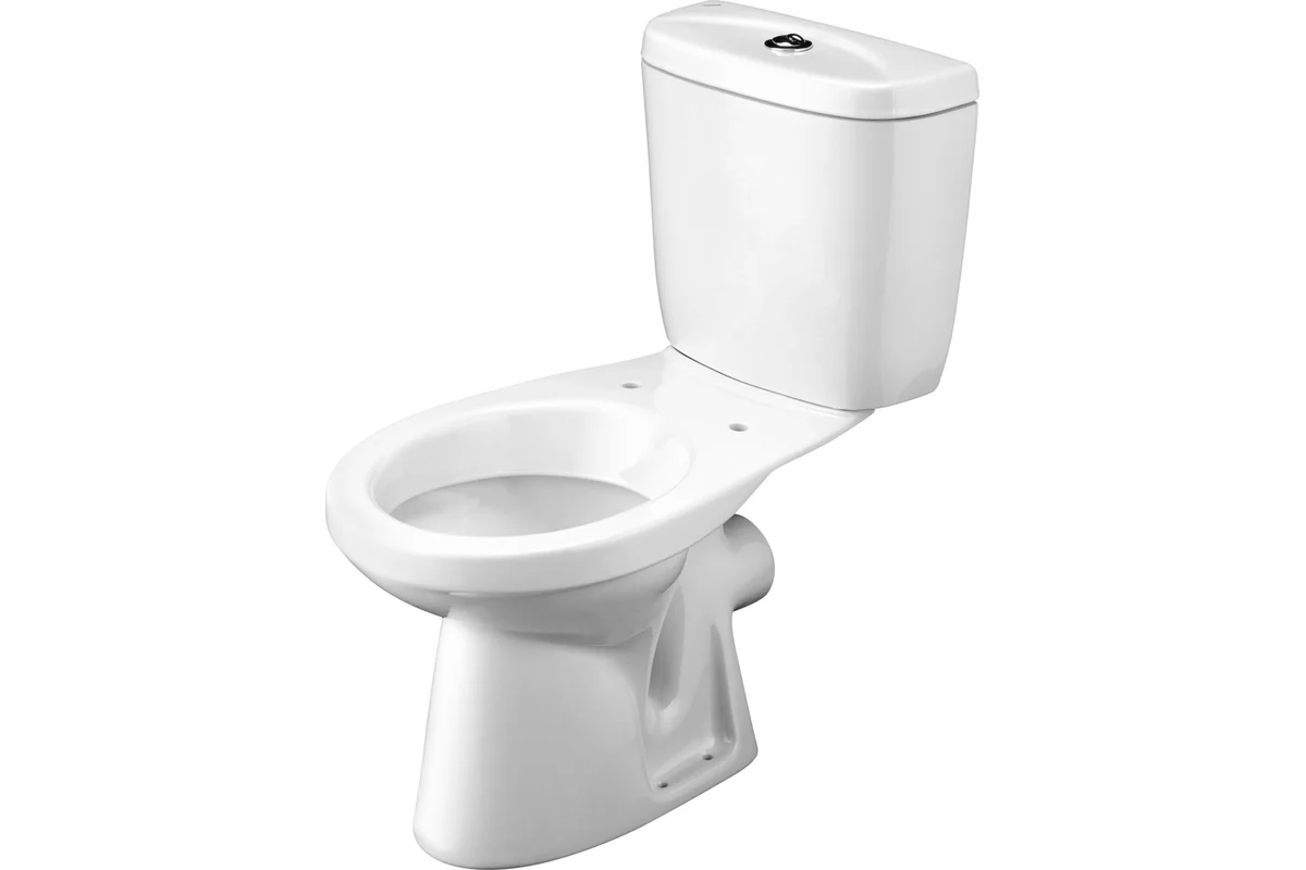 Унитаз-компакт "Анимо" прямой, 2.режима, дюро soft close (Santek)