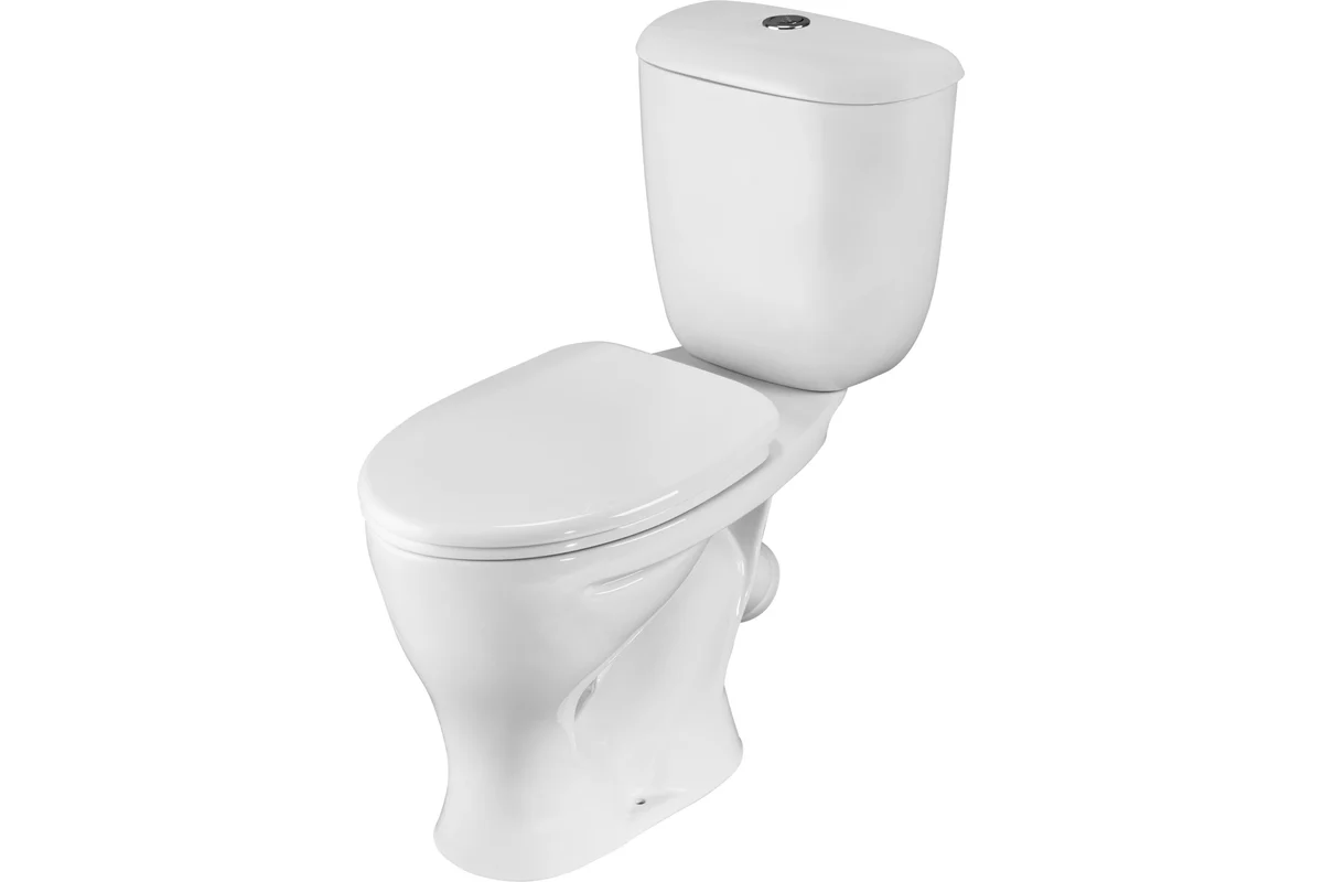 Унитаз-компакт ВОРОТЫНСКИЙ, к/в, н/п1-реж, сид. пп 1.P401.7.S00.00B.F