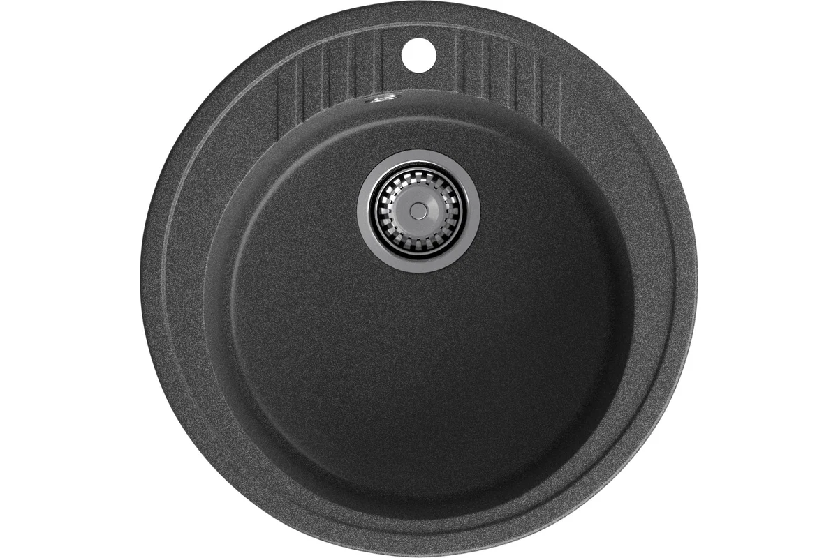 Мойка комп. GRANFEST Rondo GF-R520 (D=520) Графит