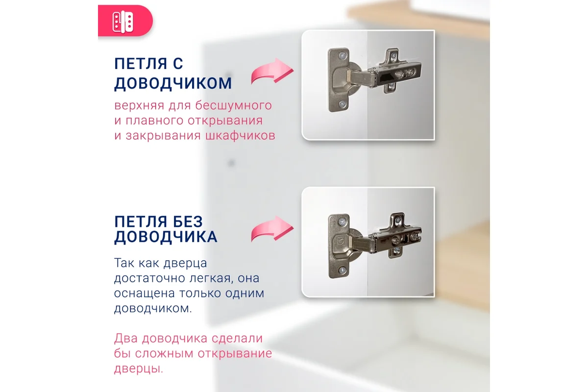 Тумба "Гавайи 60" (Doratiz) напольная, белый дуб,Солома под умывальник Luna,Venera 60 c ящиком