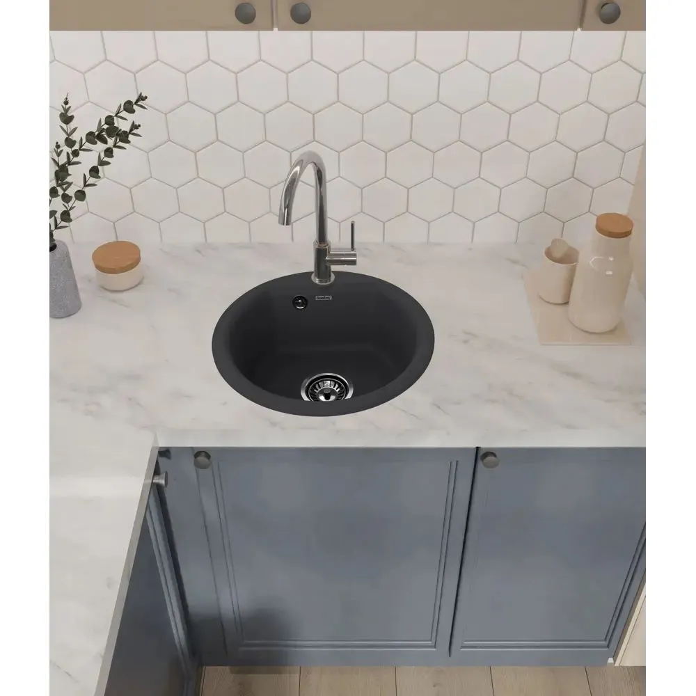 Мойка комп. GRANFEST SMART GF-SM 435 D=432 (чёрный)