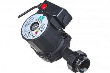 Насос PUMPMAN циркуляционный TRS25/6 (Pmax-100Вт, Hmax-6м, Qmax-42л/мин, 130мм, с гайками и кабелем)