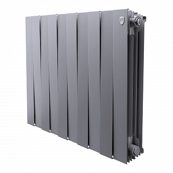 Радиатор Royal Thermo PianoForte 500 Silver Satin - 8 секц.