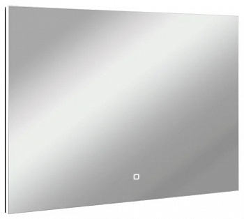 SILK 100х80 зеркало с LED-подсветкой, сенсорный выключатель с функцией плавного димирования